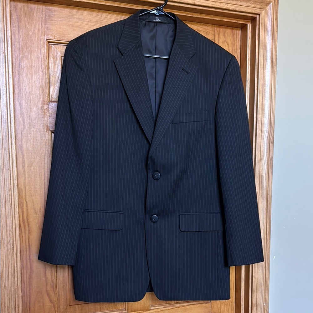 🪨 Haggar Black Sport Coat Classic Fit Blazer 🪨